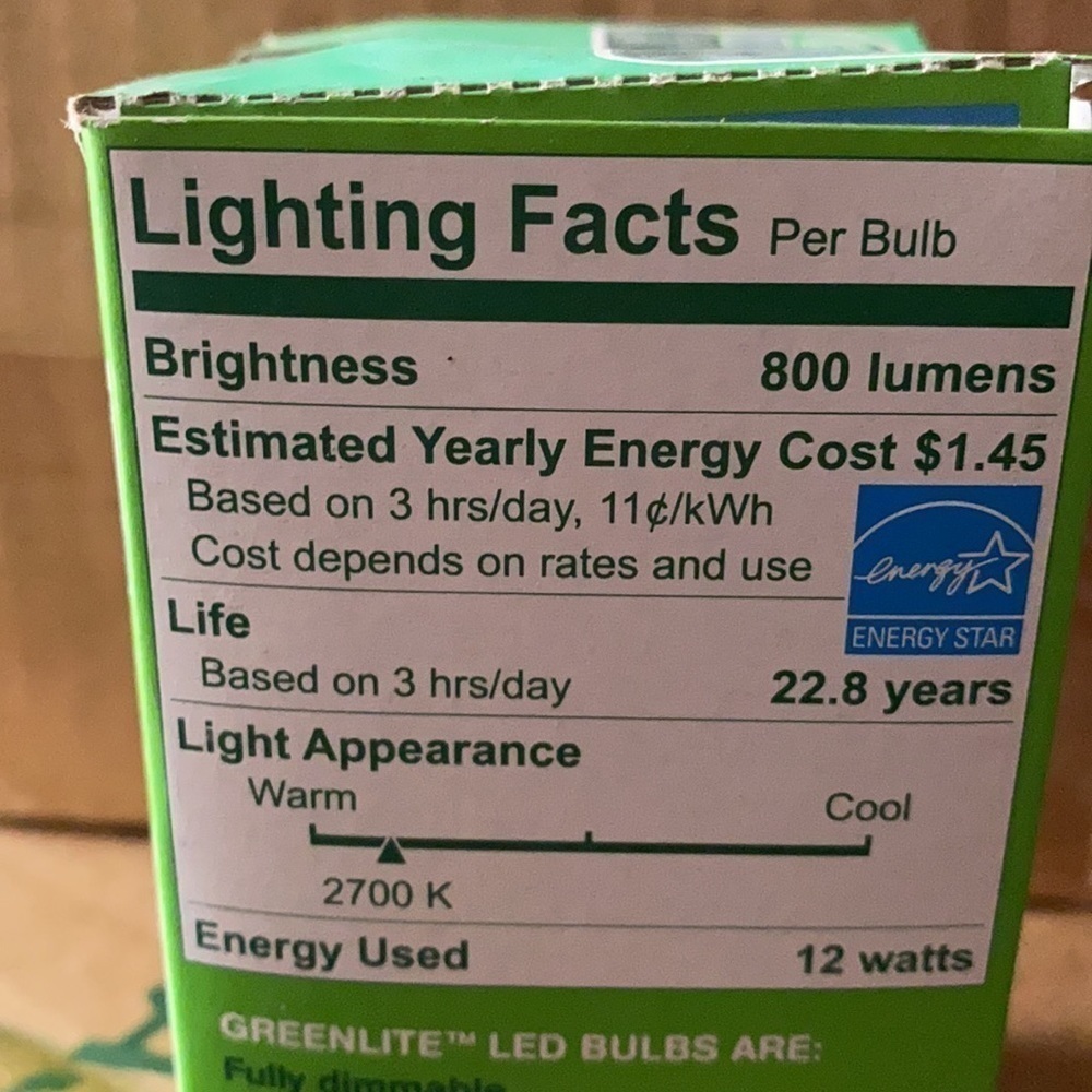 3/$20. LED Lightbulb Bundle - Picture 5 of 5